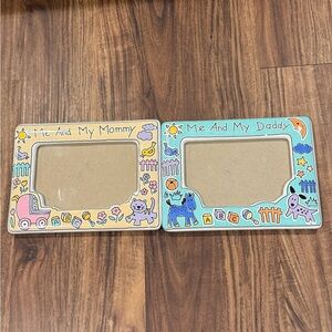 Russ new beginnings Mommy and Daddy Picture Frames